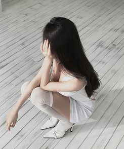 【カップ付き】ガーリーレースキャミソール WHITE