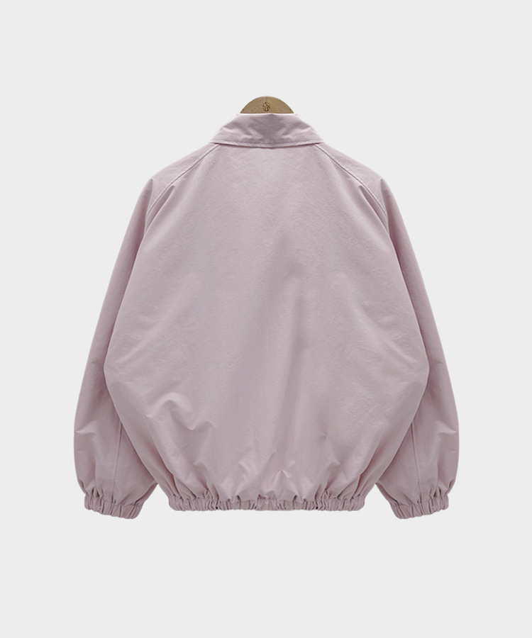 사랑스러운 색감설레임 카라 루즈핏 원버튼 세미크롭 자켓 야상 점퍼