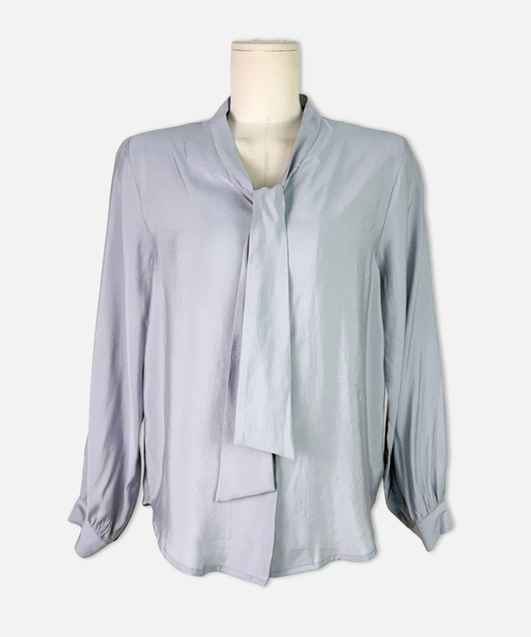 スカーフシャツブラウス