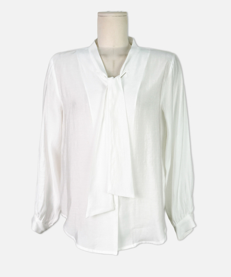 スカーフシャツブラウス