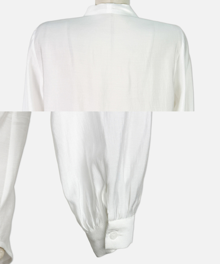 スカーフシャツブラウス