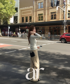 （S-2XL／ショート＆ベーシック＆ロング／3丈／6 Colors♥）ストレート カラー コットンパンツ BEIGE