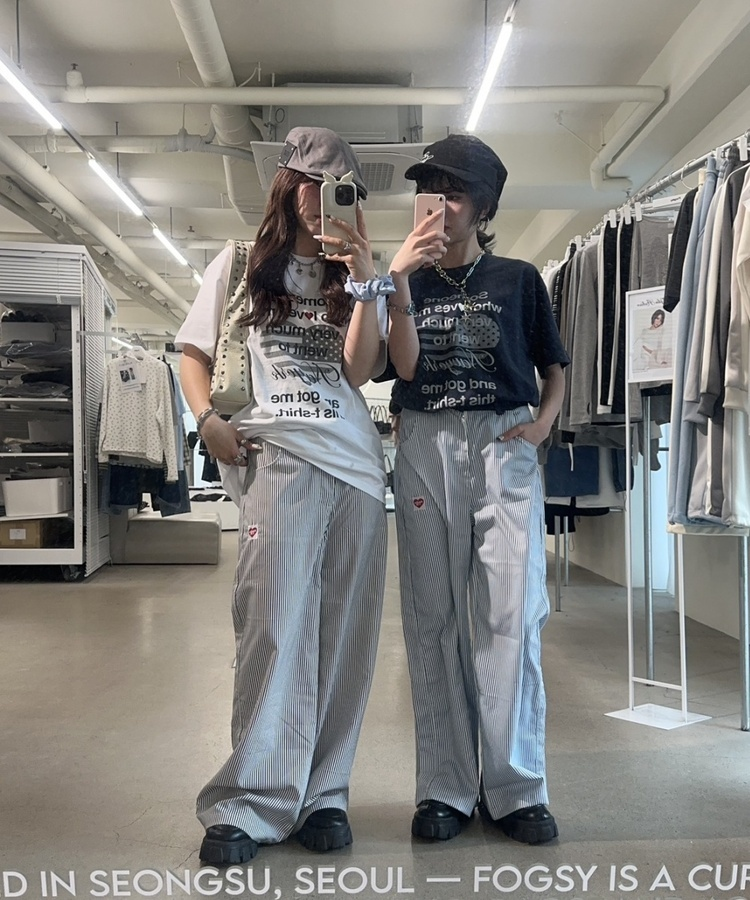 레터링 오버 티셔츠 화이트