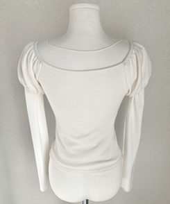 【SET】リボンレイヤード半袖ニットTシャツ