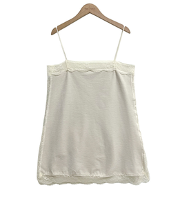 レースキャミソールミニワンピース