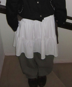 ティアードフリルミディスカート IVORY