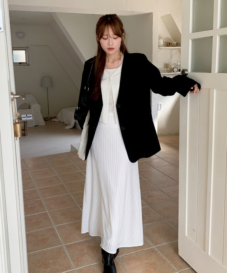 オーバーフィットジャケット BLACK