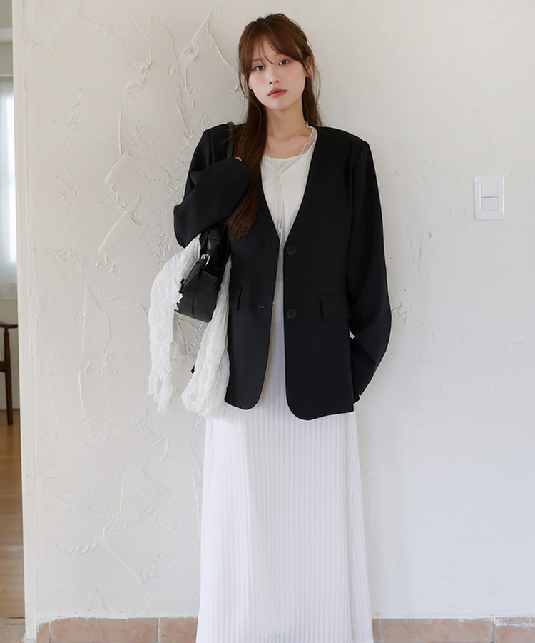 オーバーフィットジャケット BLACK