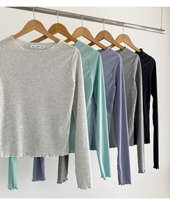 波形スリムTシャツ(5color)