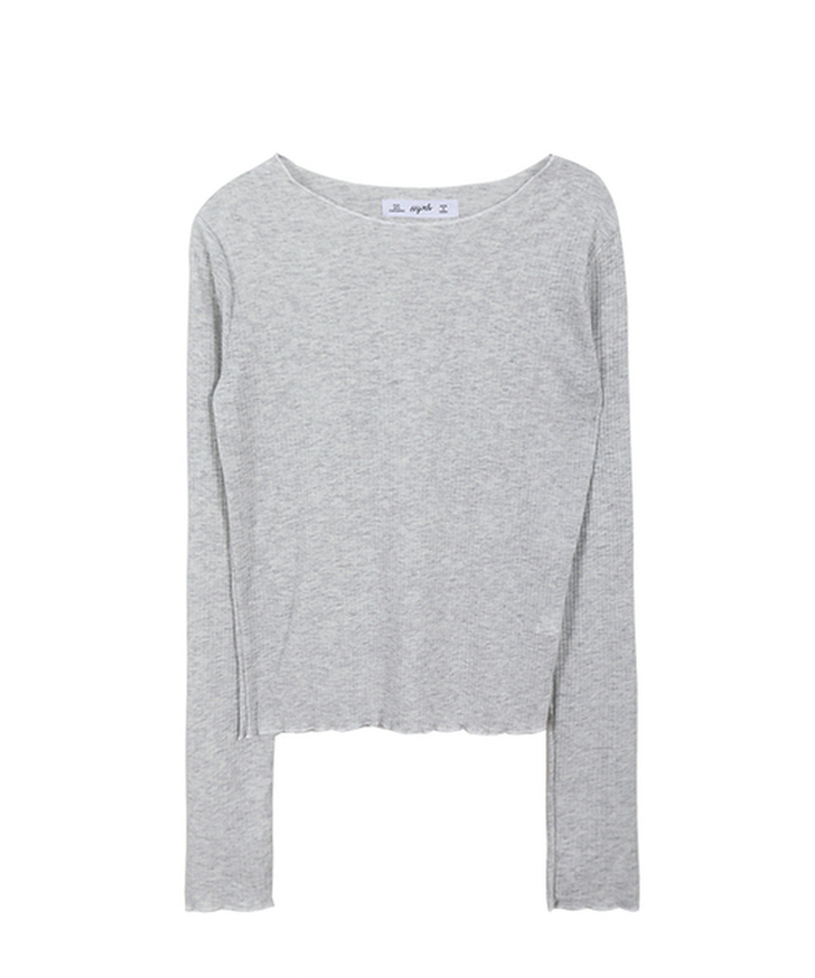 波形スリムTシャツ(5color)