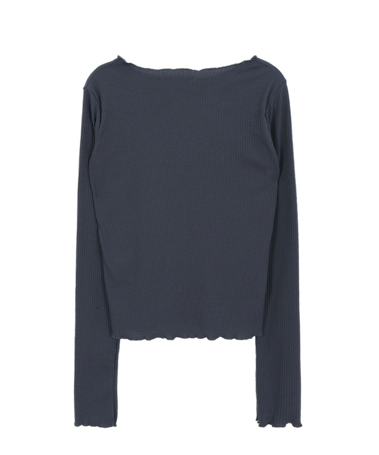 波形スリムTシャツ(5color)