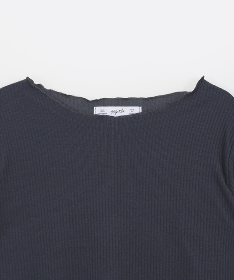 波形スリムTシャツ(5color)