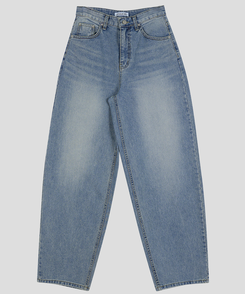 ワイドロングデニムパンツ