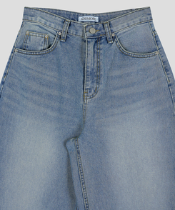 ワイドロングデニムパンツ