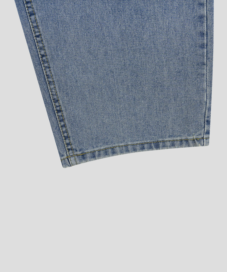 ワイドロングデニムパンツ