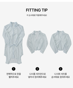 【SET】シースルーシャツブラウス＋キャミソール