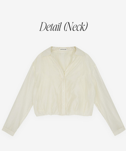 【SET】シースルーシャツブラウス＋キャミソール