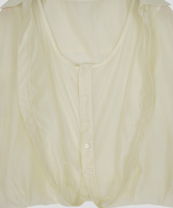 【SET】シースルーシャツブラウス＋キャミソール