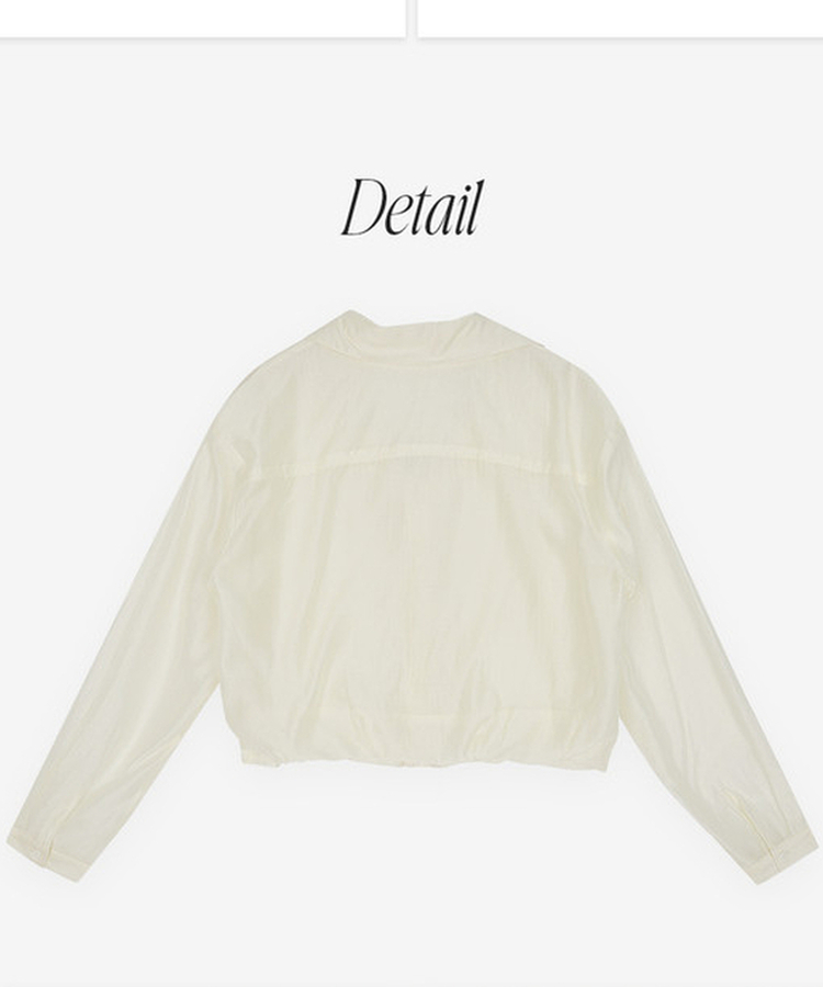 【SET】シースルーシャツブラウス＋キャミソール