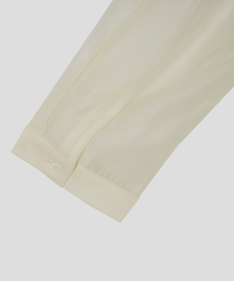 【SET】シースルーシャツブラウス＋キャミソール