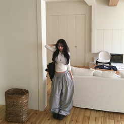 7分丈インナーTシャツ(10color) IVORY