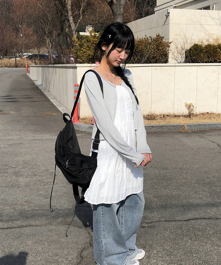 フラワーパンチングレースワンピース IVORY