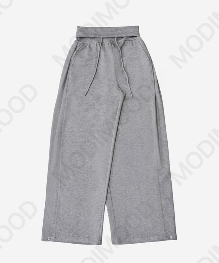 ピンタックワイドトレーニングパンツ