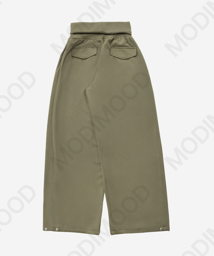 ピンタックワイドトレーニングパンツ