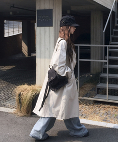 デイリーロングモッズジャンパー BEIGE