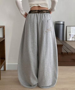 ミリタリーワイドトレーニングパンツ GRAY