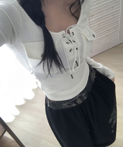 ミリタリーワイドトレーニングパンツ BLACK