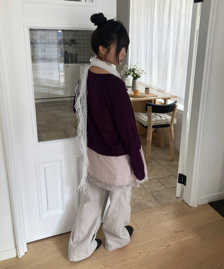 【丈別】ベーシックカーゴパンツ CREAM