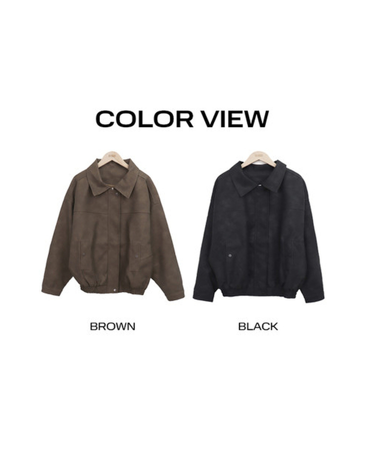 オーバースエードジャケット