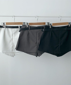 【ベルト付き】Aラインラップスカート