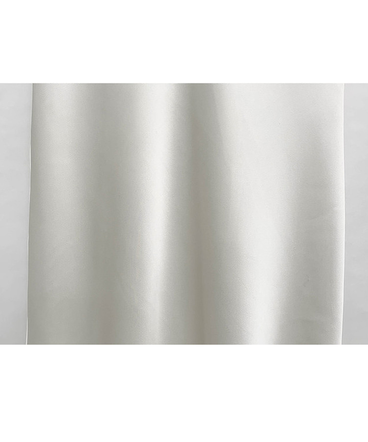 サテンマーメイドロングスカート