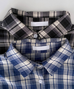 チェックベーシックシャツ