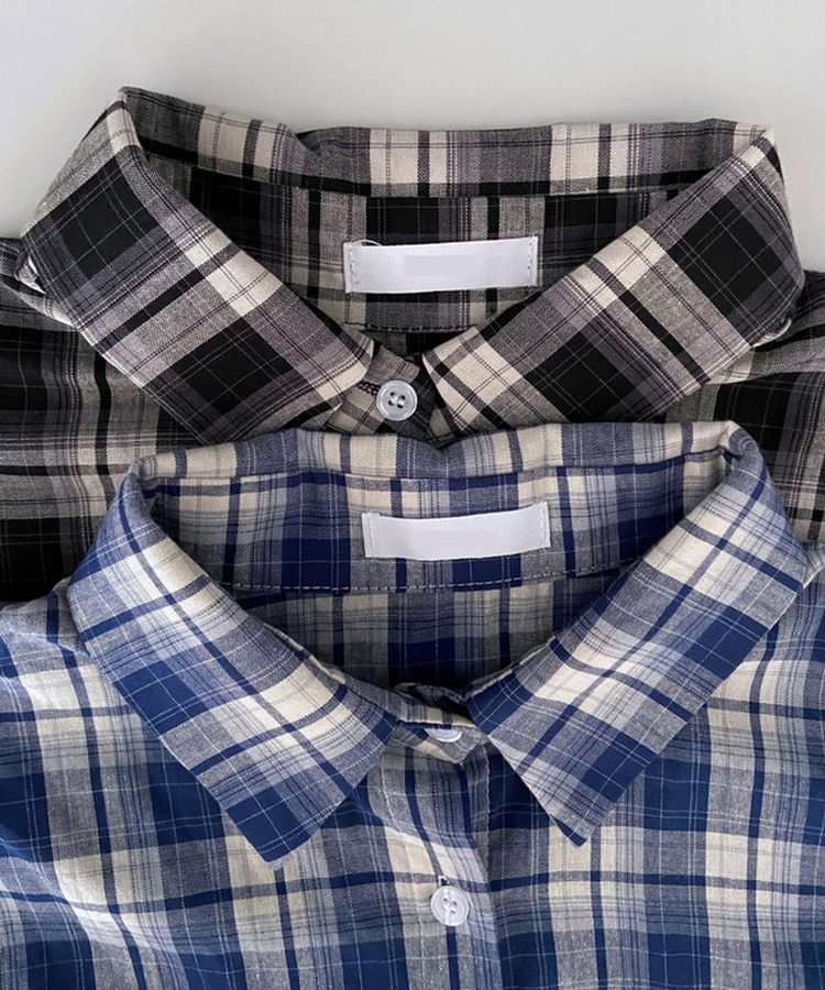 チェックベーシックシャツ