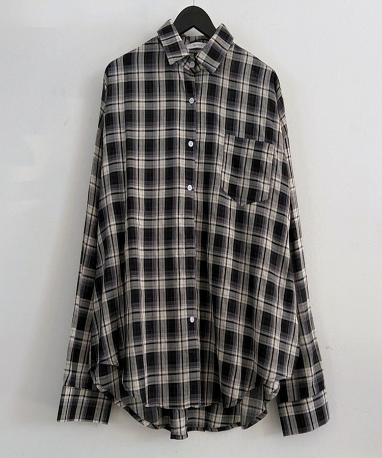 チェックベーシックシャツ