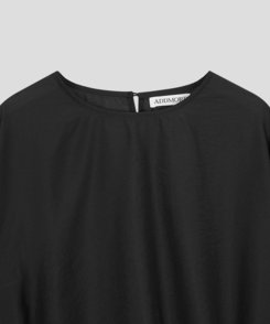 シースルーラップブラウス