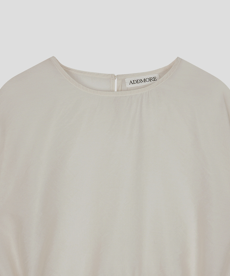 シースルーラップブラウス