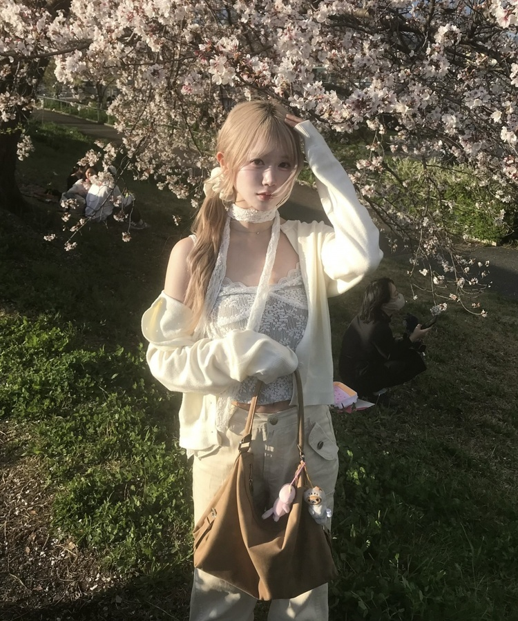 アンティークレースストール WHITE