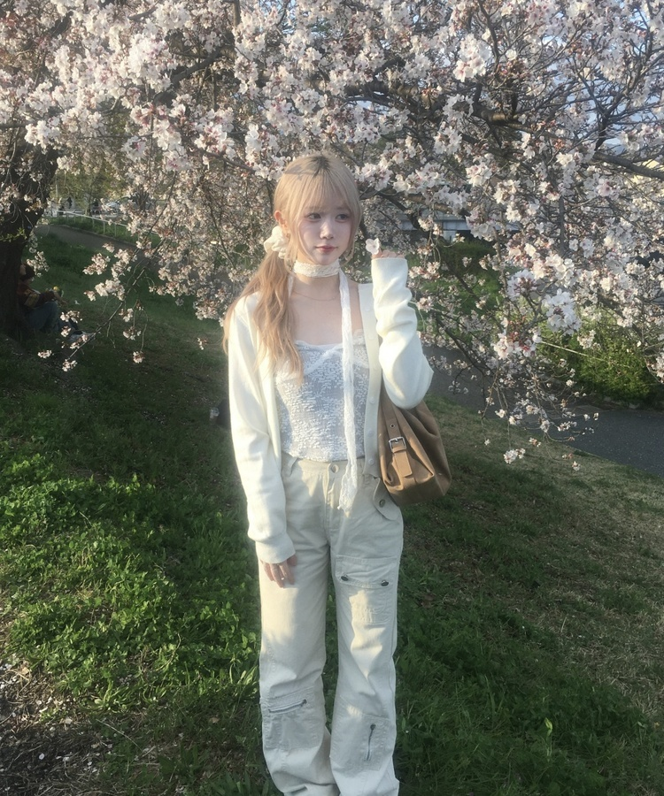 アンティークレースストール WHITE