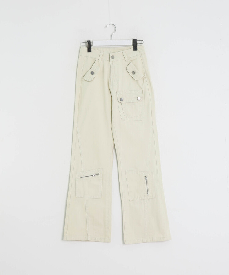 カーゴポケットワイドパンツ