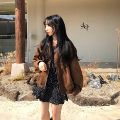 リボンキャミソールミニワンピース BLACK