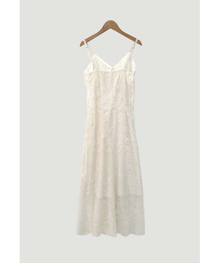 レースキャミソールワンピース