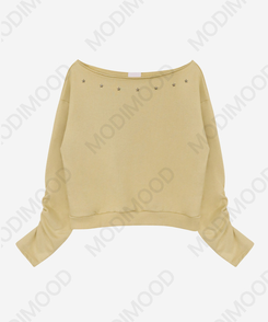 シアリングスターオフショルトレーナー