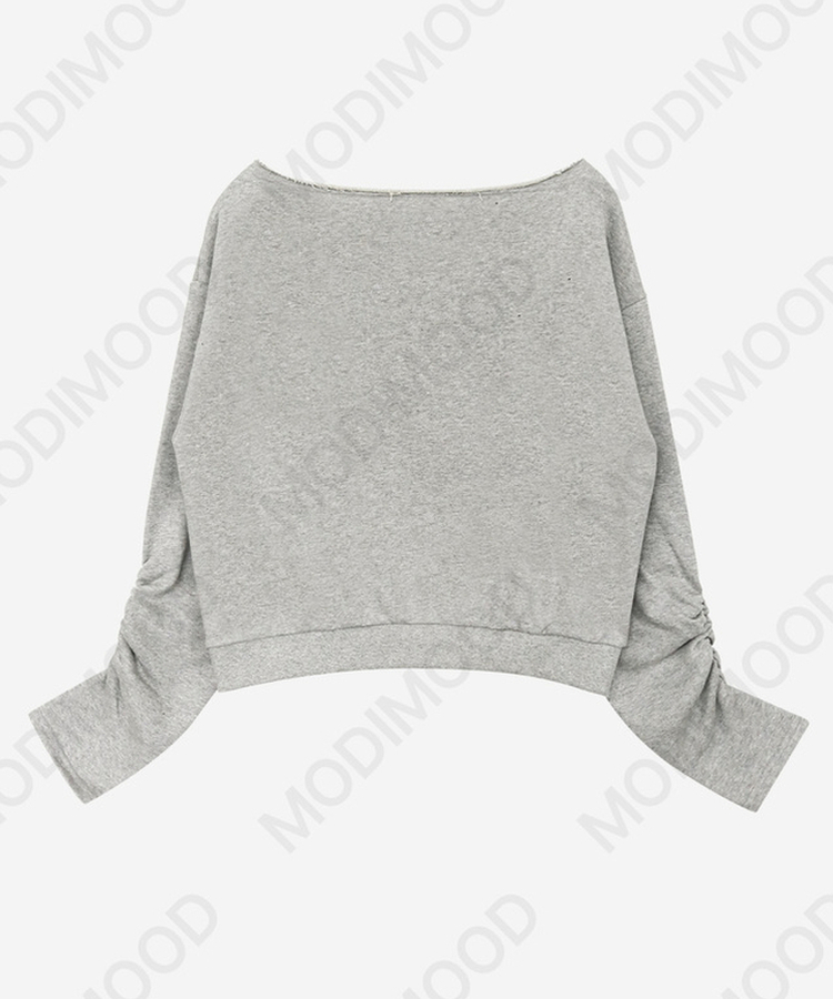 シアリングスターオフショルトレーナー