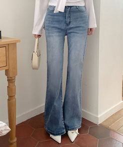 【丈別】ブーツカットデニムパンツ(6color) LIGHT DENIM