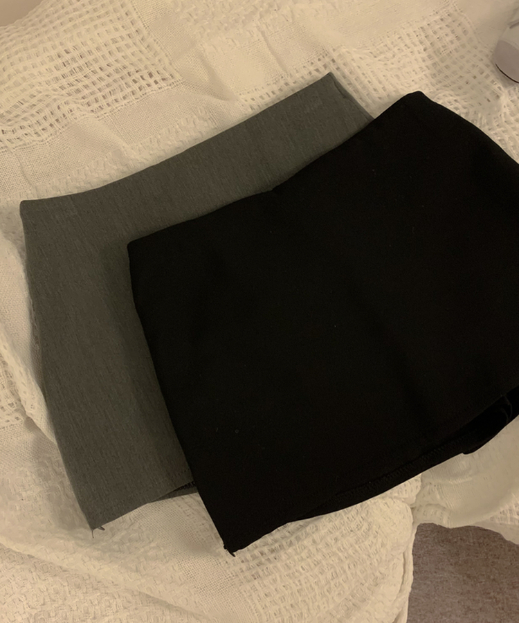 ローライズミニスカートパンツ