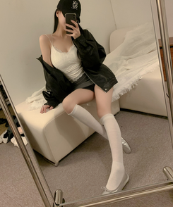 ルーズライダースレザージャケット BLACK